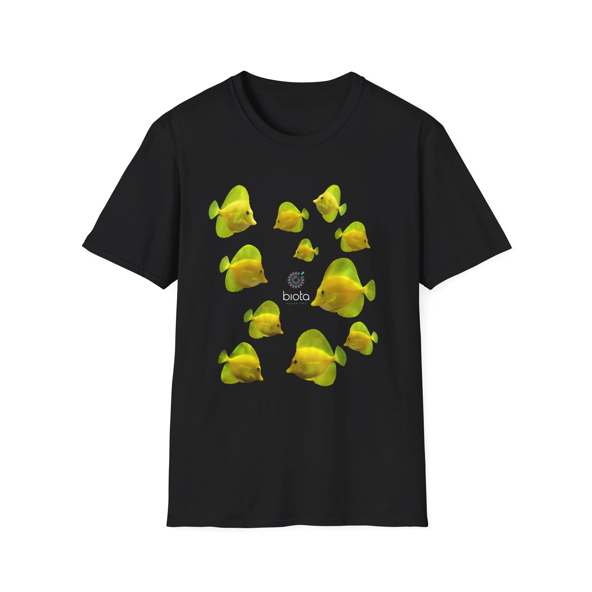 T-Shirt — Tropical Yellow Fish Graphic Tee