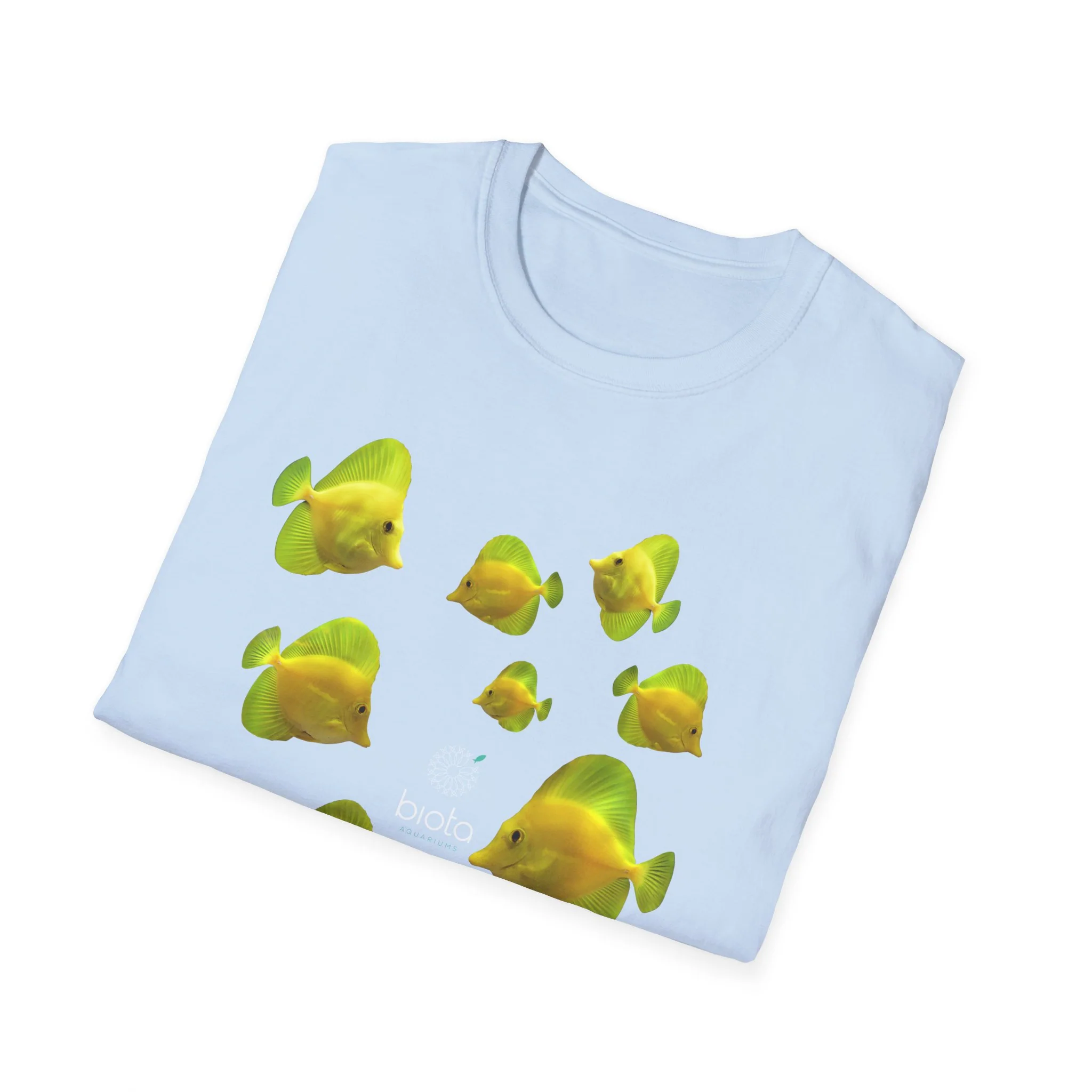 T-Shirt — Tropical Yellow Fish Graphic Tee - Image 16