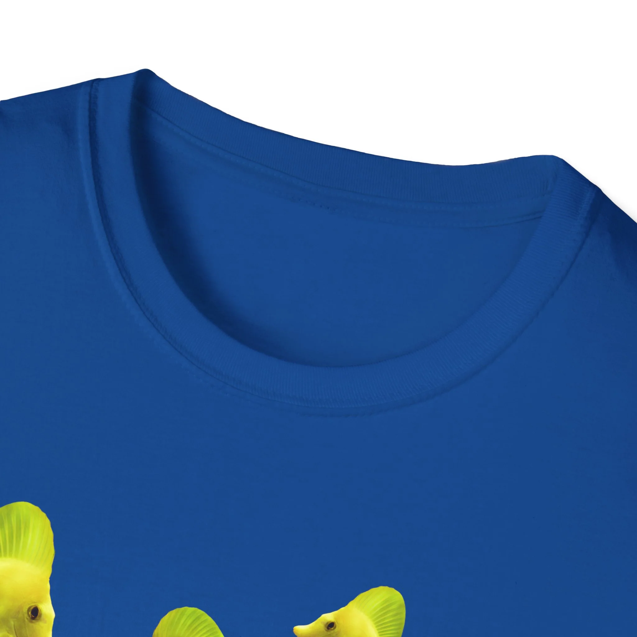 T-Shirt — Tropical Yellow Fish Graphic Tee - Image 18