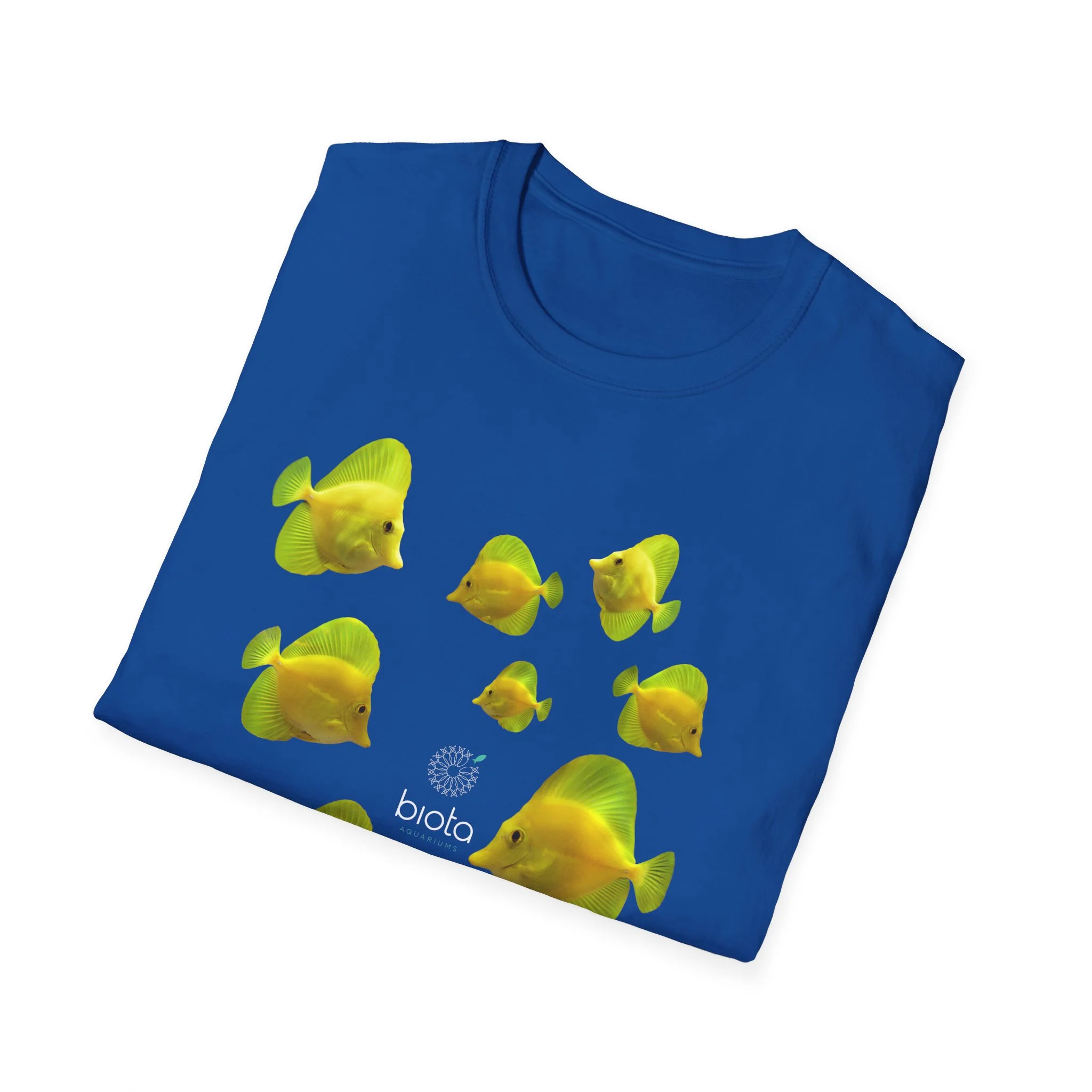 T-Shirt — Tropical Yellow Fish Graphic Tee - Image 19