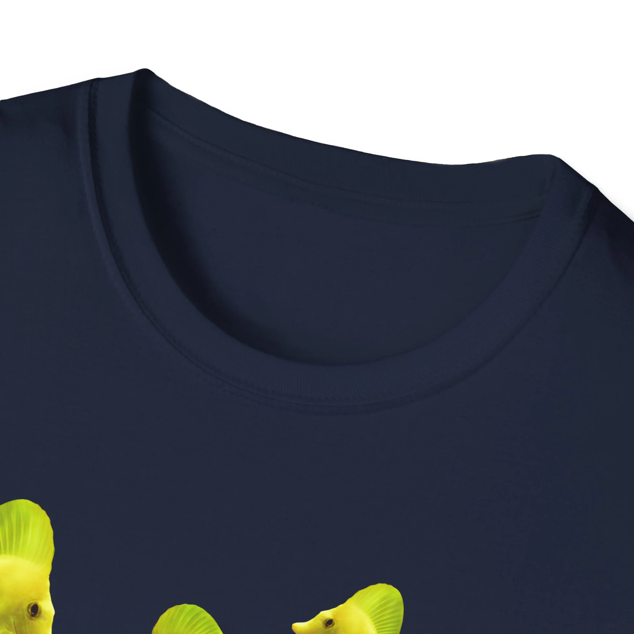 T-Shirt — Tropical Yellow Fish Graphic Tee - Image 21