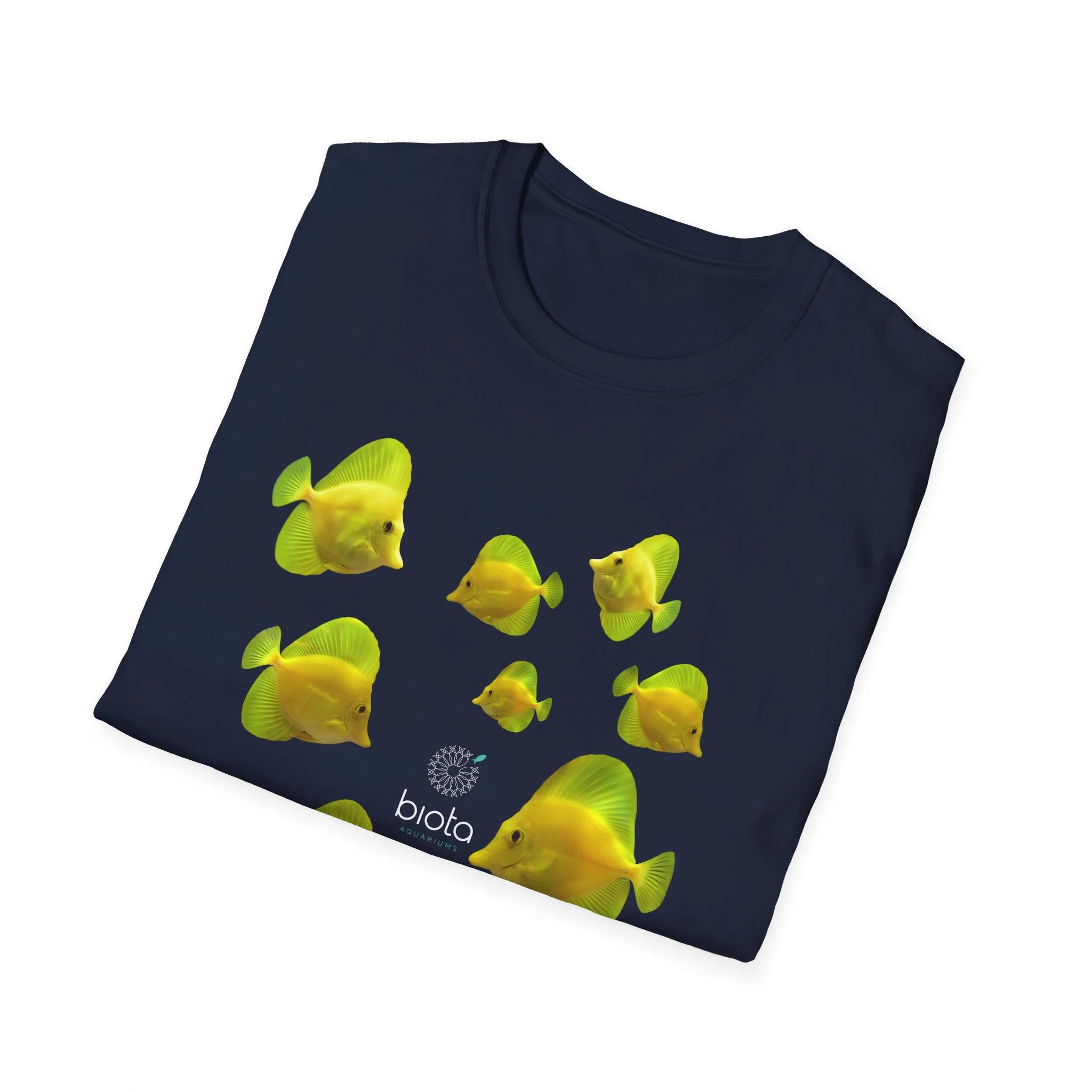 T-Shirt — Tropical Yellow Fish Graphic Tee - Image 22