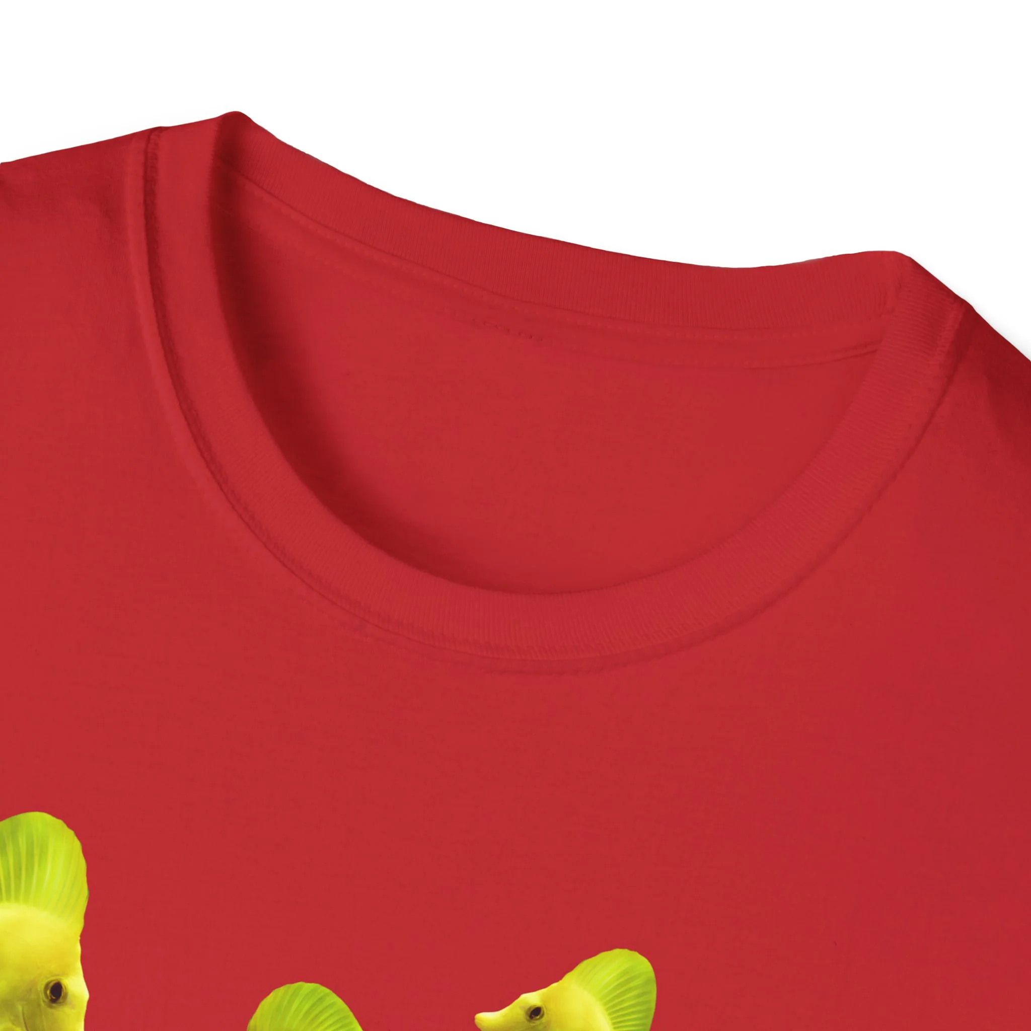 T-Shirt — Tropical Yellow Fish Graphic Tee - Image 24